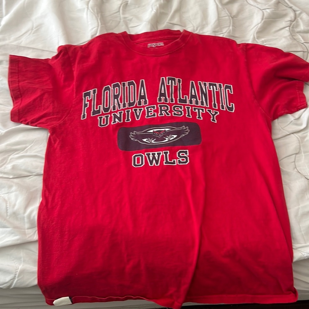 Red FAU shirt